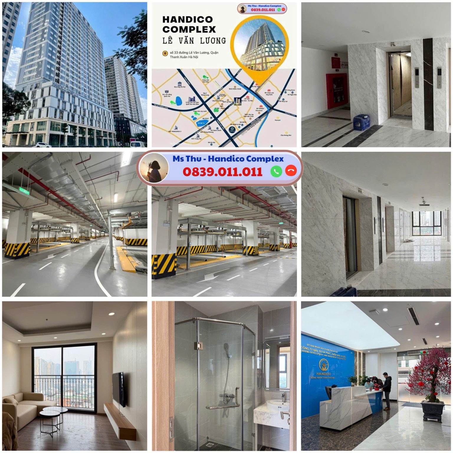 Tiến độ dự án chung cư Handico Complex
